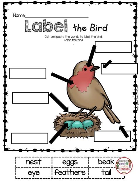 Labeling In May Kindergarten Literacy Center For Spring Freebies