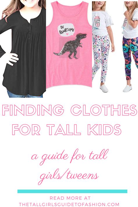 Tips On Finding Clothing For Tall Kids A Guide For Tall Girls And