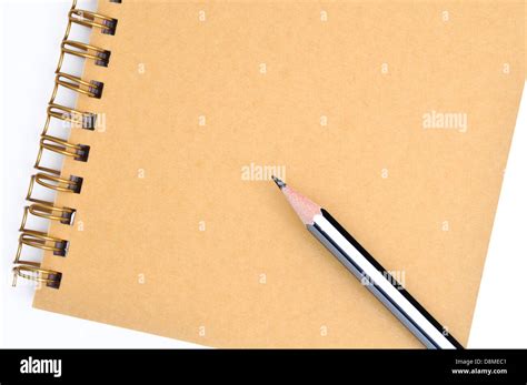 Notepad And Pencil Stock Photo Alamy
