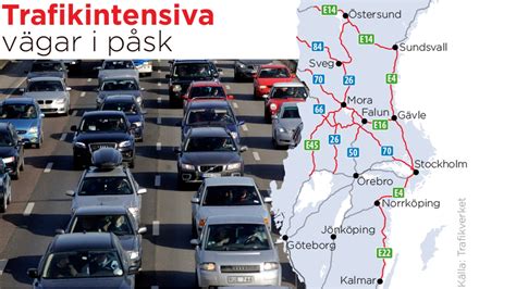 Läget I Påsktrafiken Trafikredaktionen Rapporterar Direkt P4 Kronoberg Sveriges Radio