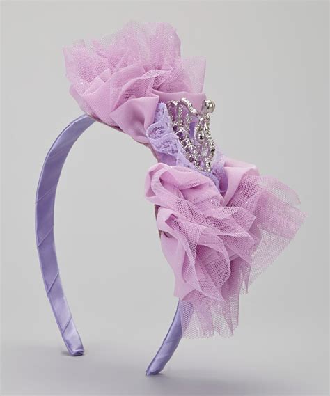 purple tiara headband headband tiara purple headbands lace headbands