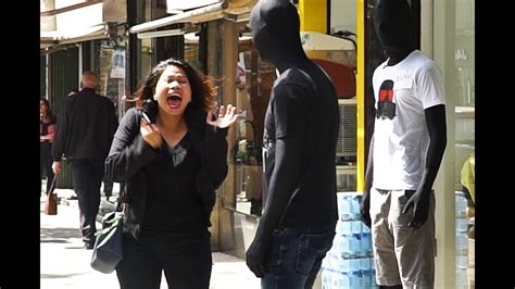 Screaming Out Loud Mannequin Scare Prank 6 Youtube