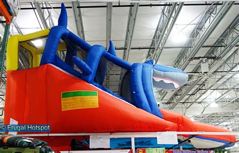 Happy Hop Shark Cave Adventure Inflatable Water Slide Costco Sale