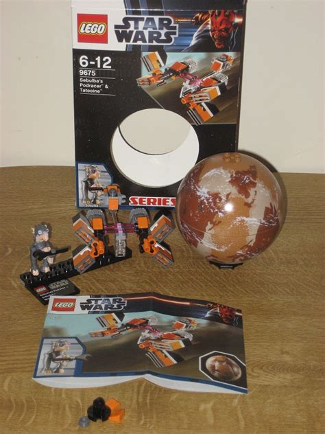 Boris Bricks Lego Star Wars 9675 Sebulbas Podracer And Tatoonie Review