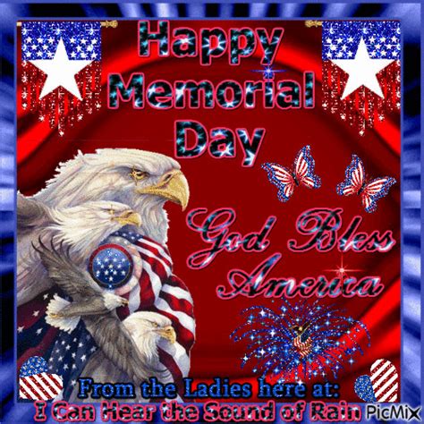 Animated God Bless America Gif Happy Memorial Day Pictures Photos