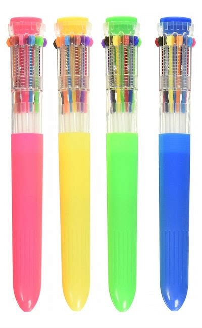10 Color Rainbow Pens From The ‘90s Are Back And You Can Buy Them Online Now