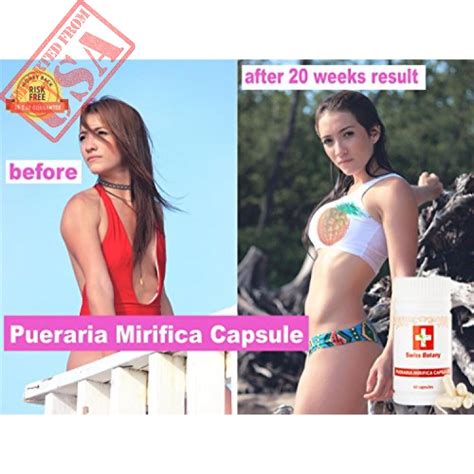 Shop Pueraria Mirifica Capsules Natural Breast Enlargement Firmness