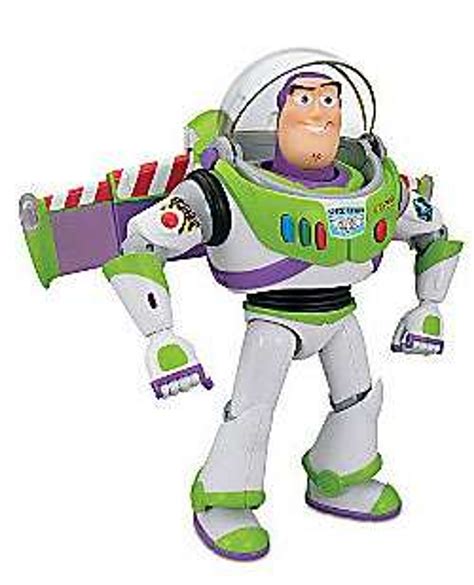 toy story buzz lightyear 12 deluxe action figure lights sounds think way toywiz