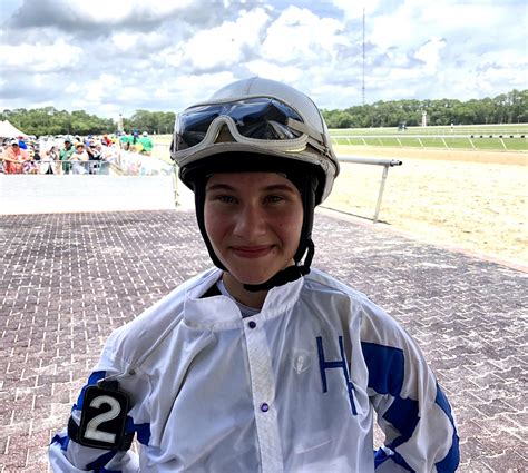 Tampa Bay Downs on Twitter: "Apprentice jockey Madeline Rowland wins