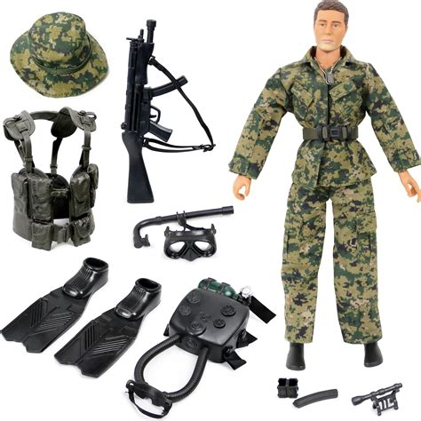 Buy Click N Play 12 Special Ops Action Figures Navy Swat Team
