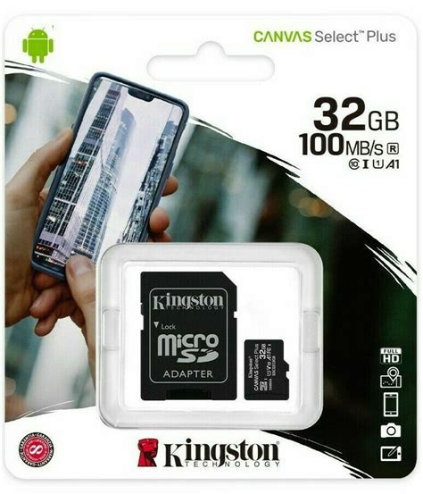 Kingston 32gb Micro Sd Card Memory For Tapo C100tc70 Home Security Wi