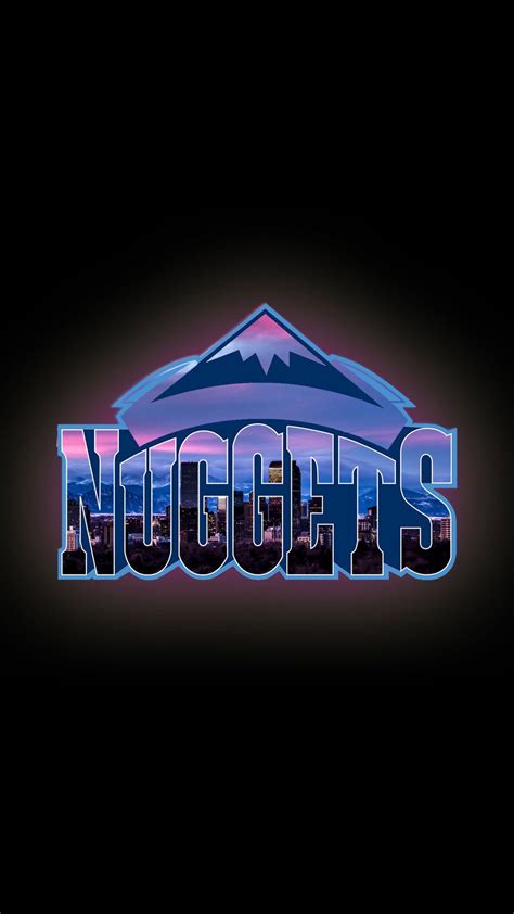 Nuggets Background Nba Nba Black And White Denver Nuggets By