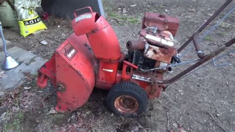 Restoring An Old Ariens Snow Blower I Got Free Youtube