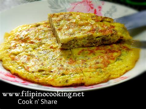 Tortang Giniling Cook N Share World Cuisines