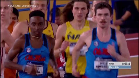 Mens Mile 2019 Ncaa Indoor Championships Youtube