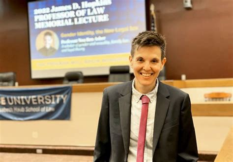 Professor Noa Ben Asher Delivers 2022 James D Hopkins Professor Of Law