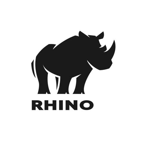 1200 Rhinos Silhouette Illustrations Royalty Free Vector Graphics