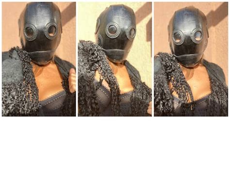black leather bdsm mask facemask sew toy mask sex etsy uk