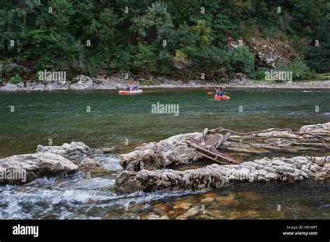 Kayaking Down River Hi Res Stock Photography And Images Alamy