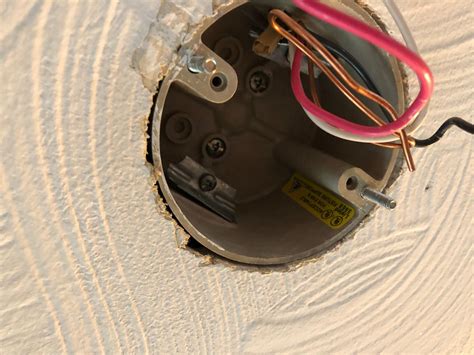 How Are These Screws Stuck In This Ceiling Junction Box R