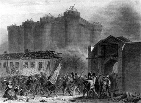 N°6 La Prise De La Bastille 14 Juillet 1789 Raffet Del Burdet Sc