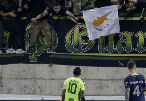Aek Larnaca Fans Attacked In Tel Aviv By Maccabi Supporters Video