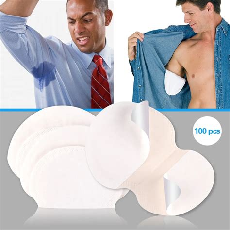 50pcs Underarm Armpit Sweat Pads Disposable Dress Clothing Shield
