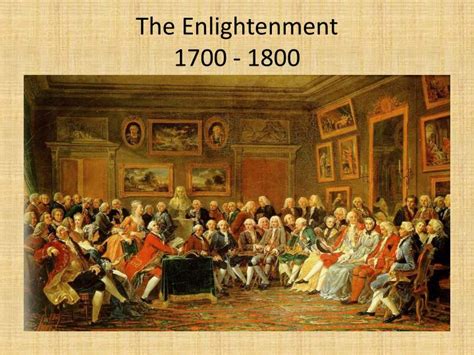 Ppt The Enlightenment 1700 1800 Powerpoint Presentation Free