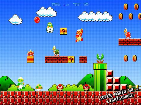 Super Mario Pixel Backgrounds Wallpaper Cave