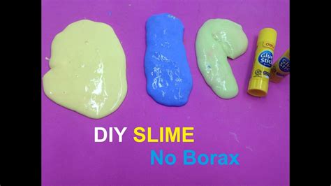 Diy Glue Stick Slime How To Make Slime With A Glue Stick V2 Youtube