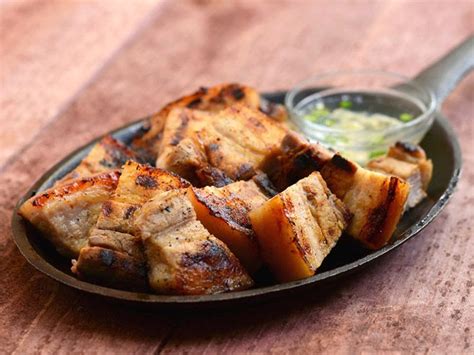 Inihaw Na Liempo Filipino Style Grilled Pork Belly Recipe Pork