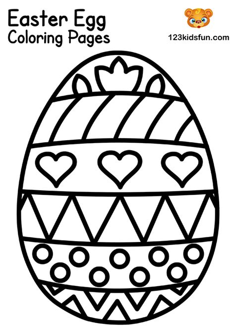 ‎celebrate this easter by coloring and painting different drawings of easter symbols. Free Easter Coloring Pages for Kids | 123 Kids Fun Apps