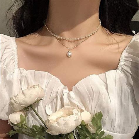 Unique Aesthetic Accessories Store Fashion Pearls Korean Jewelry