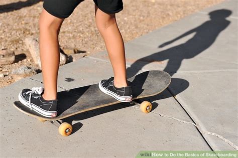 How To Do The Basics Of Skateboarding 8 Steps With Pictures