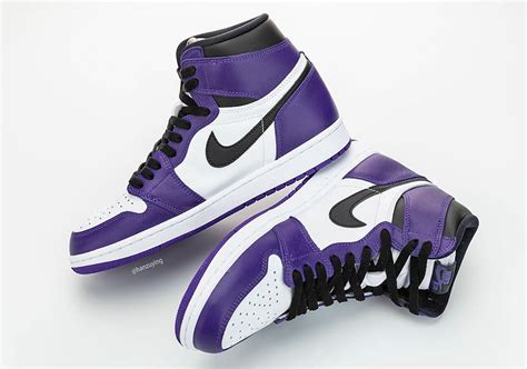 You can expect the air jordan 1 high og court purple to release next spring 2020 at select retailers and nike.com for a retail price of $160. 2020 nike air jordan 1 high og court purple H67474