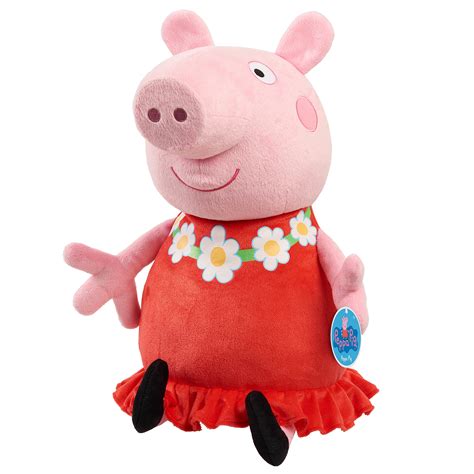 Buy Peppa Pig Jumbo Plushie Stuffed Animal Kids Toys For Ages 3 Up By