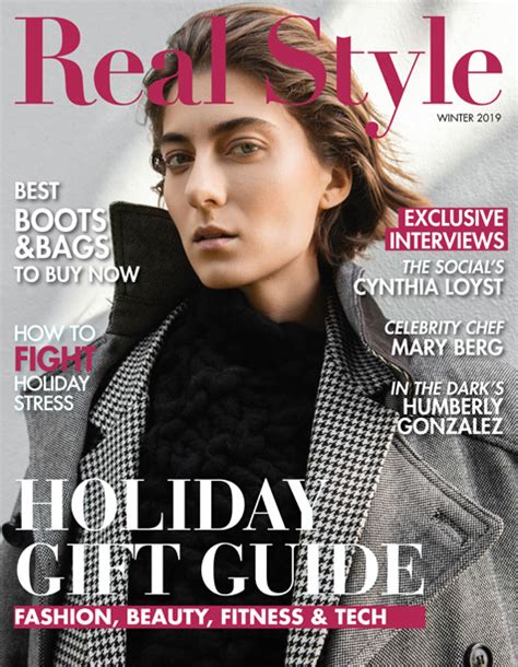 Real Style Magazine Winter Issue Available Now Fashion Experts