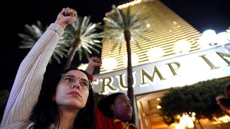 protests against donald trump spread across the u s