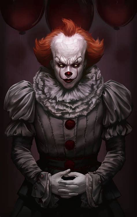 Pennywise By Andromedadualitas On Deviantart Scary Clowns Evil