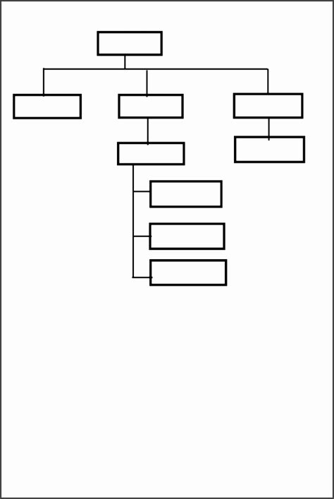 7 Blank Org Chart Template Sampletemplatess Sampletemplatess