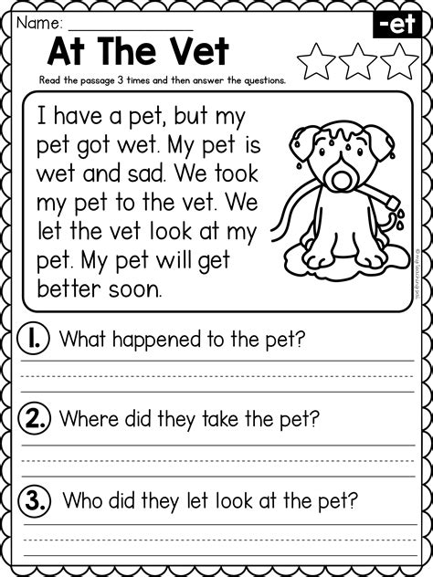 Phonics Reading Worksheets Pdf