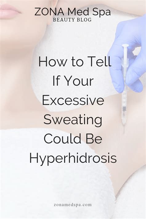 How To Tell If Your Excessive Sweating Could Be Hyperhidrosis