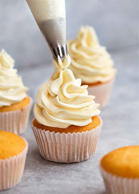 Maybe you would like to learn more about one of these? My Secret, Less-Sweet Fluffy Vanilla Frosting | RecipeTin Eats