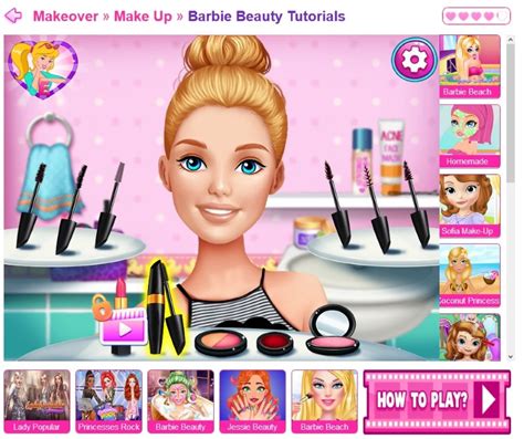 makeup and dress up games for barbie mugeek vidalondon