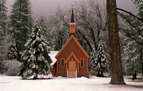 Church In The Snow Photograph By Daniel Woodrum Fine Art America
