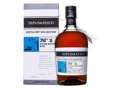 diplomático distillery collection no 1 batch kettle 47 0 7 l topalkohol cz