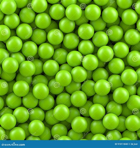 Green Balls Background Stock Vector Illustration Of Abstract 91011840