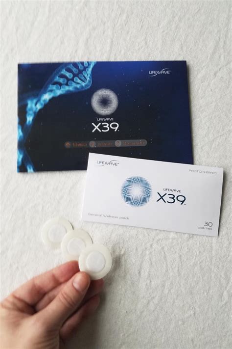Lifewave X39 Phototherapy Patch For Whole Body Wellness And Enhanced