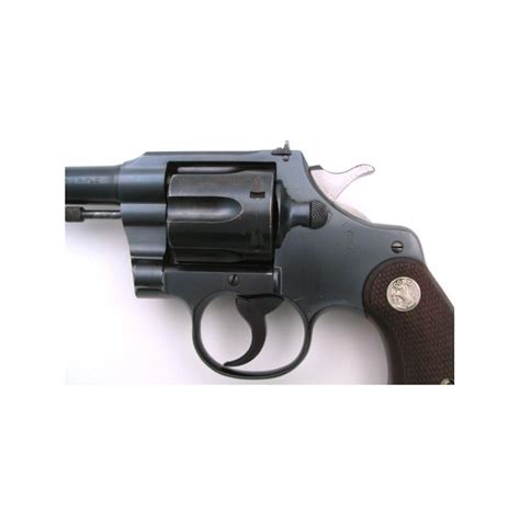 Colt Officers Model 22 Lr Caliber Revolver Match Target With 98 99
