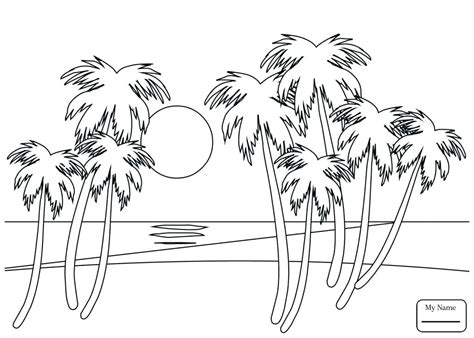 Tropical bouquet coloring page stock vector illustration natural flora flowers pages. Hawaiian Islands Coloring Page at GetColorings.com | Free ...